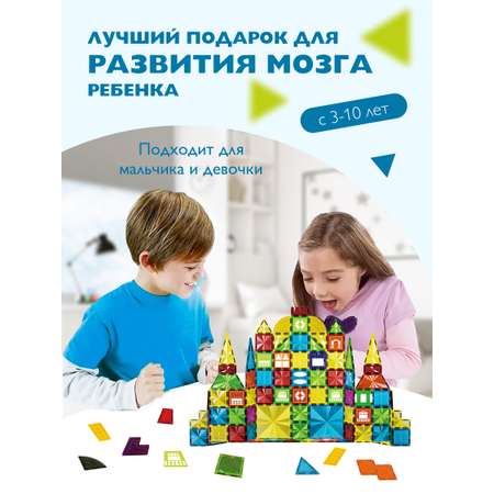 Конструктор ТЕХНО магнитный