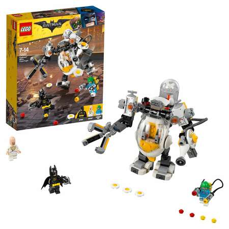 Конструктор LEGO Batman Movie Бой с роботом Яйцеголового блочный