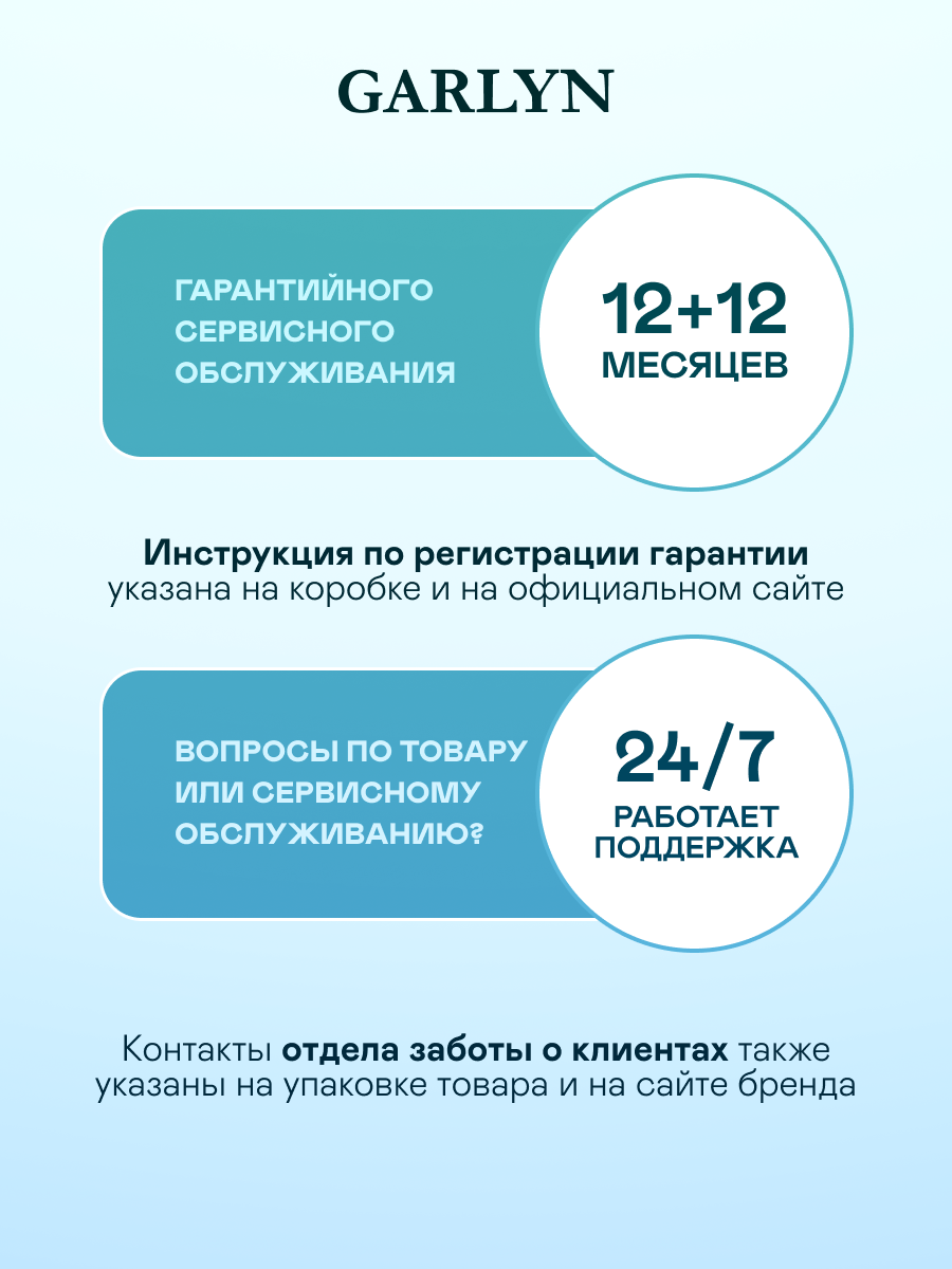 Зубная щетка ультразвуковая GARLYN 1 шт. - фото 11