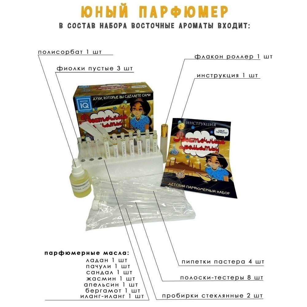 Набор Master IQ2 Восточные ароматы парфюм - фото 2