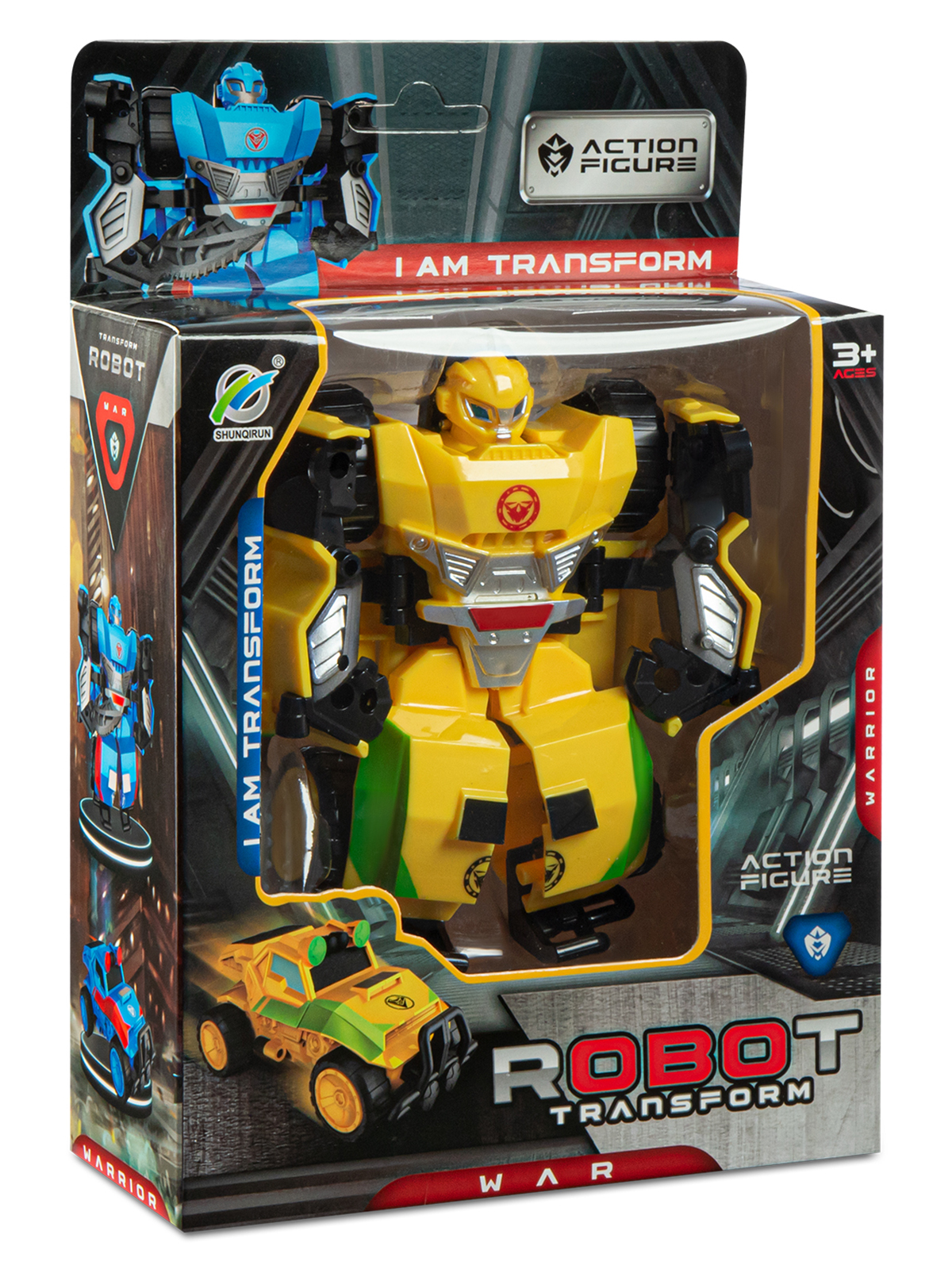 Фигурка AUTODRIVE Робот трансформер Машинка - фото 8