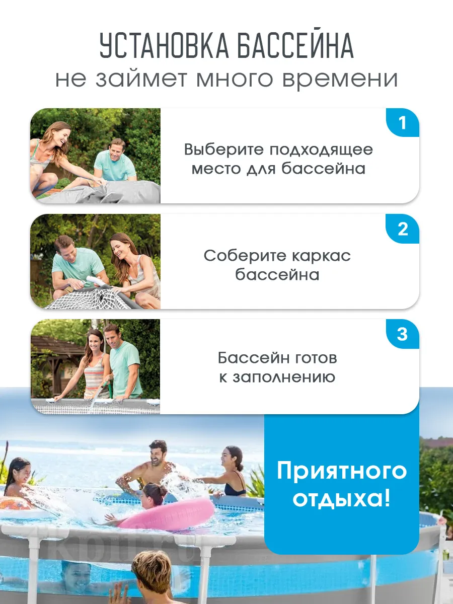 Бассейн Bestway Круглый - фото 3