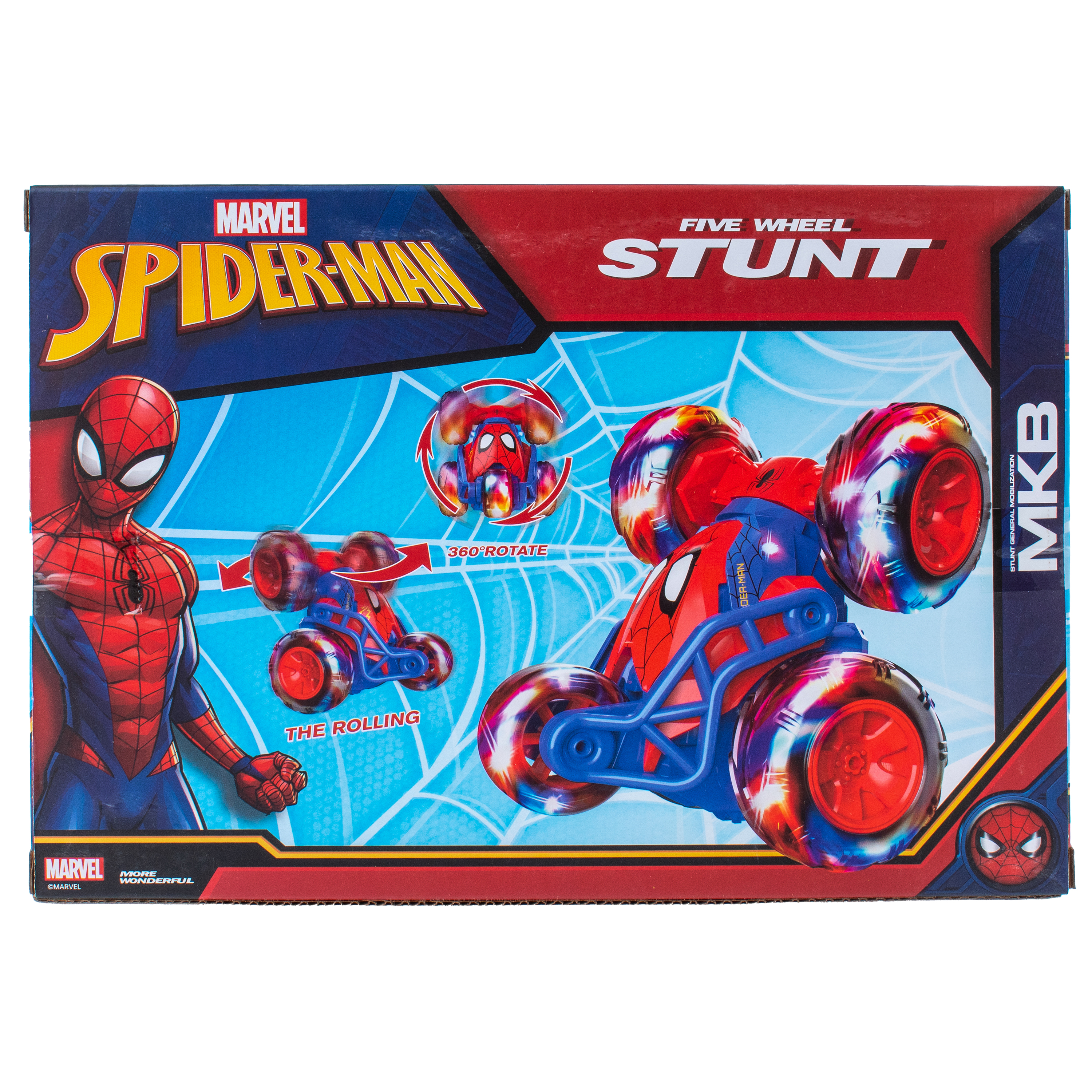 Автомобиль РУ KiddiePlay Spider Man - фото 3