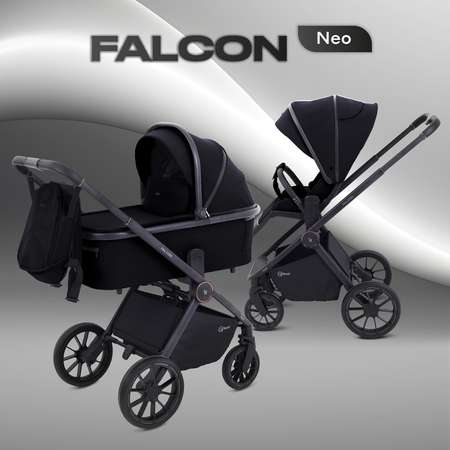 Коляска 2в1 Rant Falcon Neo черный