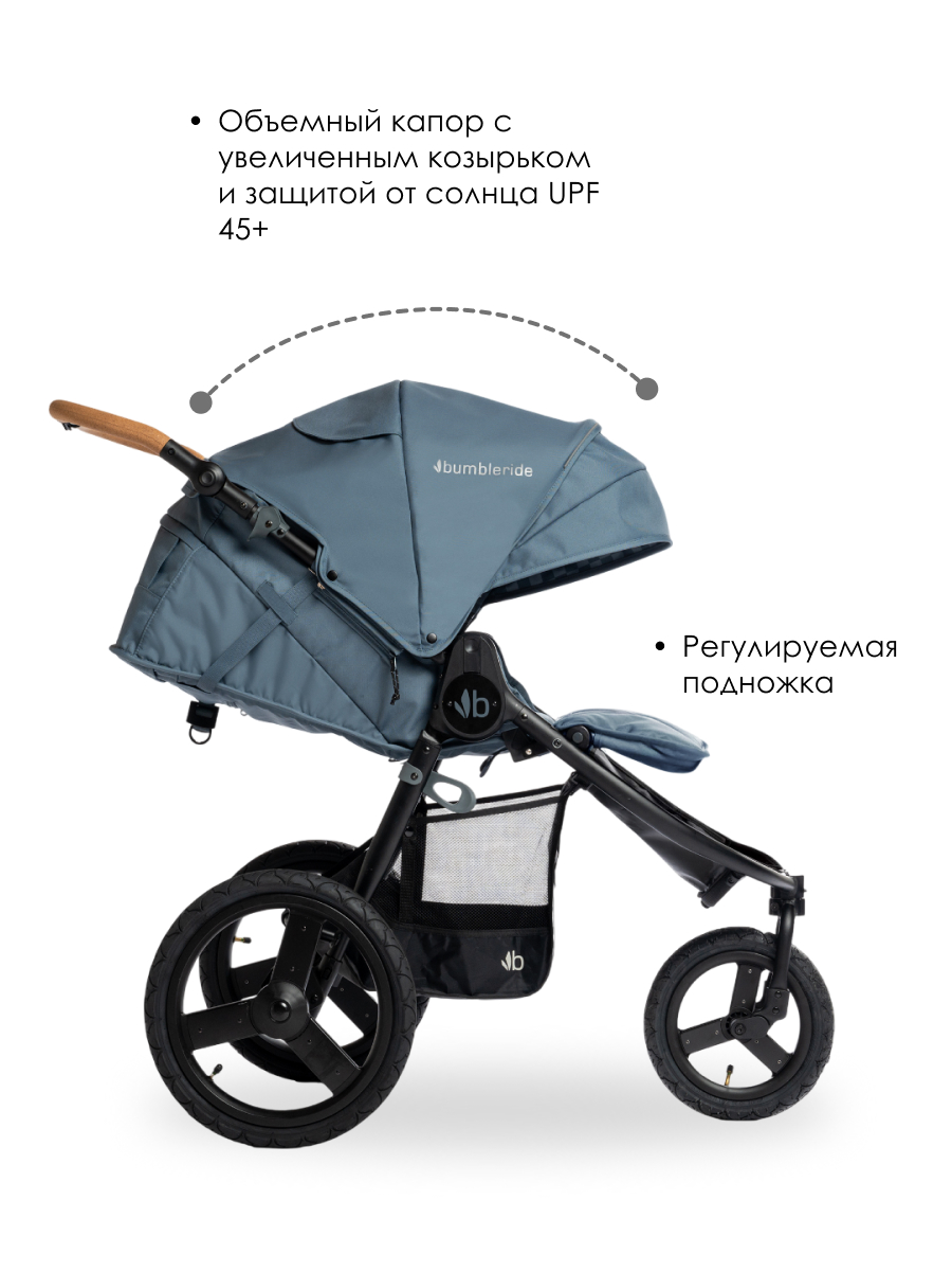 Коляска прогулочная Bumbleride Speed 2025 / Ocean - фото 2