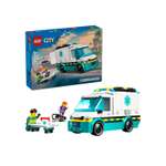 Конструктор LEGO City Скорая помощь 60451 184 дет.