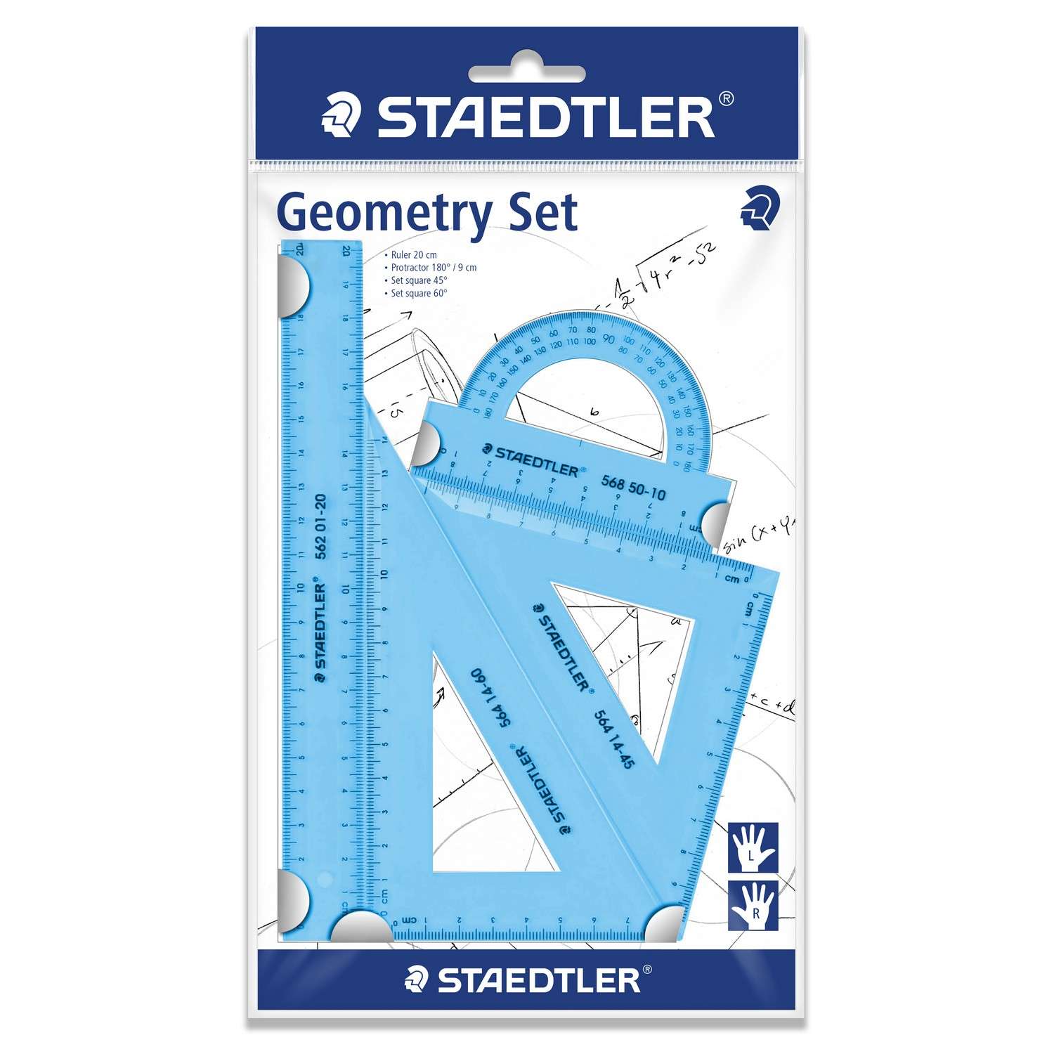 Линейка Staedtler 4 шт. - фото 1