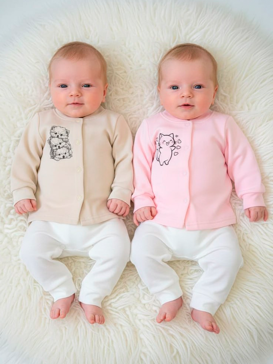 Кофточка 2 шт Совенок Дона АД1-201-50/29-30 - фото 2