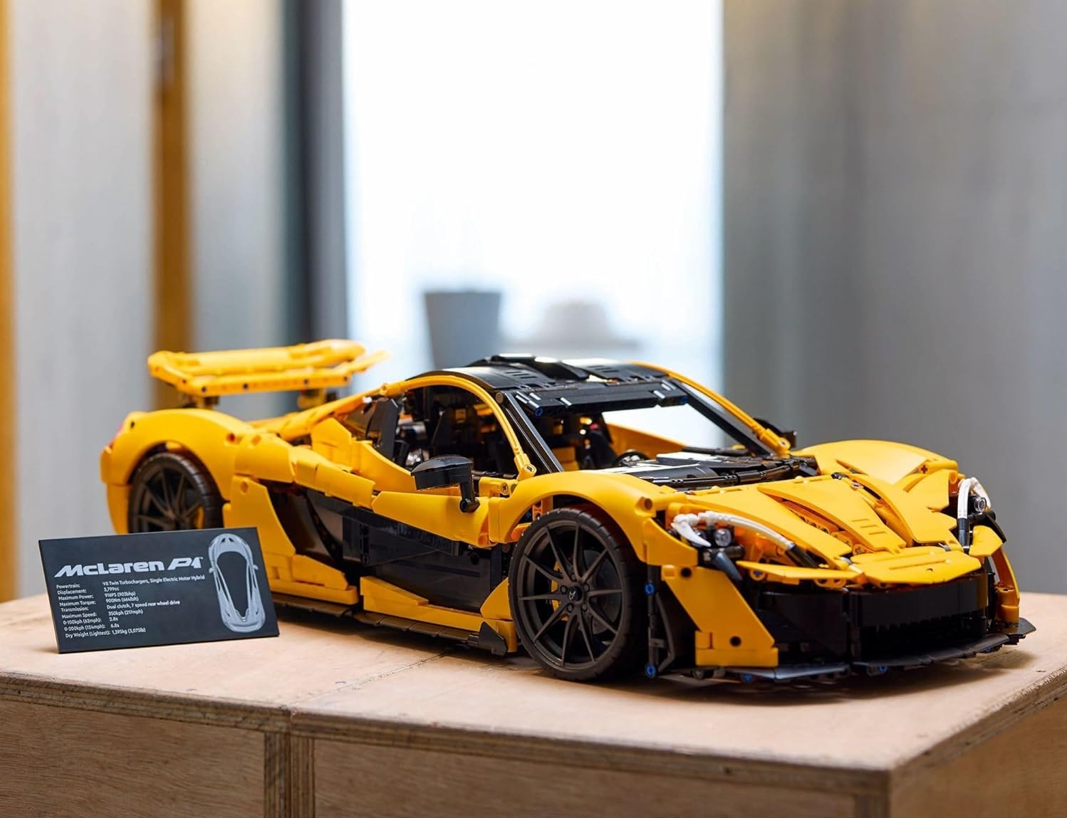Конструктор LEGO Technic McLaren P1 блочный - фото 8