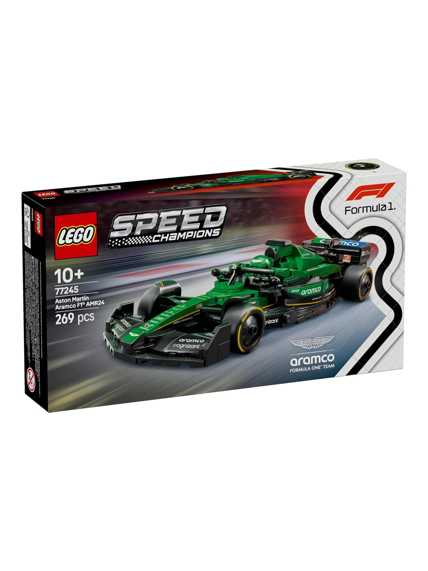 Конструктор LEGO Speed Champions Aston Martin Aramco F1 AMR24 269 дет. - фото 1