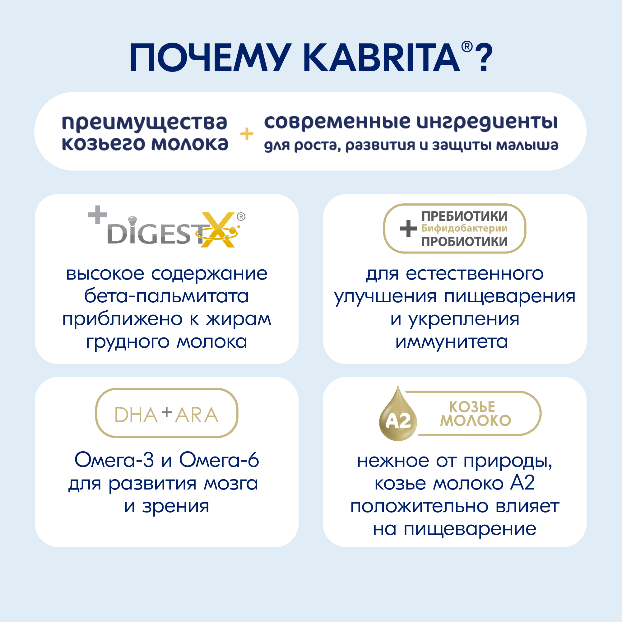 Смесь молочная Kabrita 1 Gold 800г c 0месяцев - фото 2