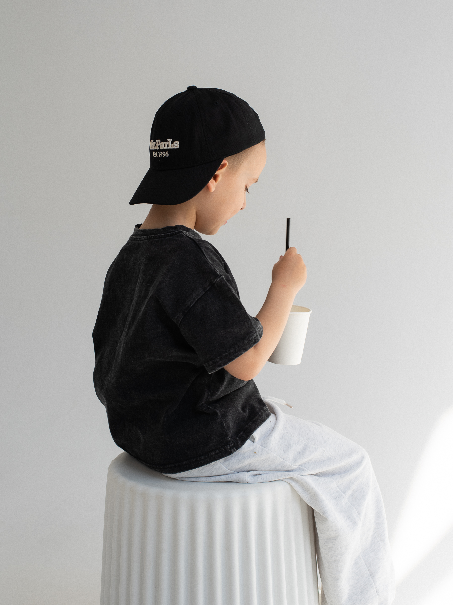 Бейсболка OZITI KIDS ok010226/черный - фото 9