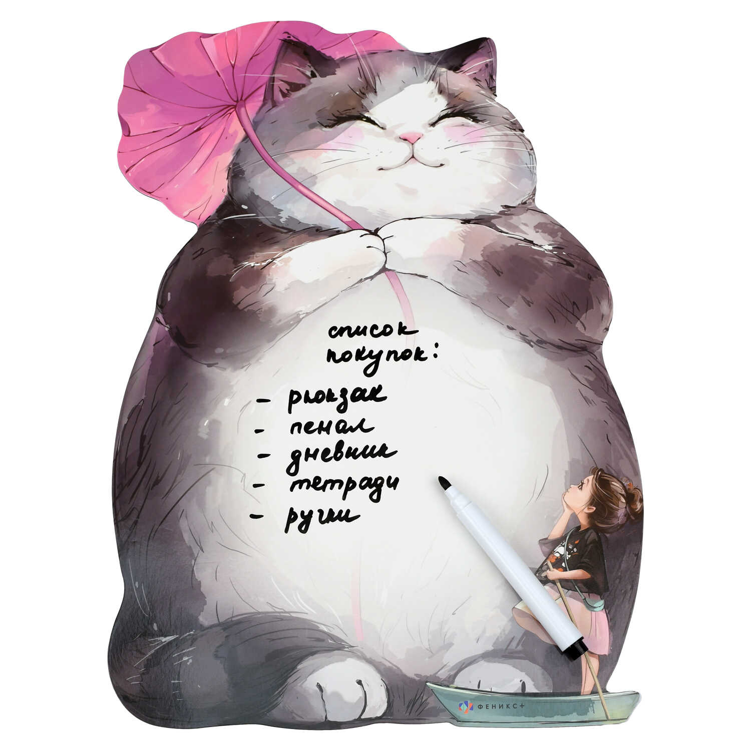 Магнитно-маркерная доска Феникс + - фото 3