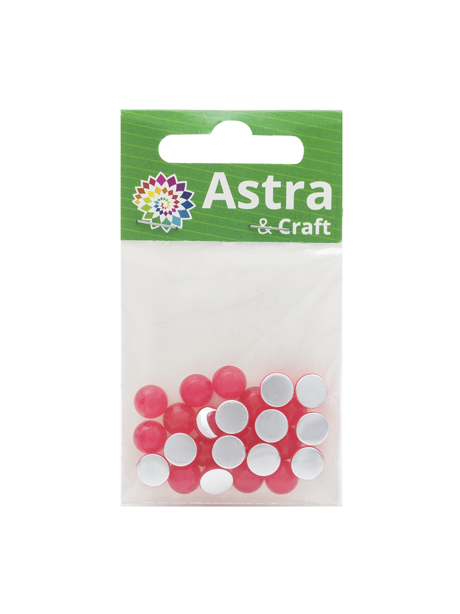 Набор для творчества Astra Craft полубусины 8 мм 25 шт - фото 4
