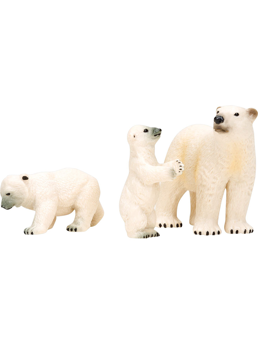 Игровой набор Masai Mara Белая медведица и медвежата - фото 4