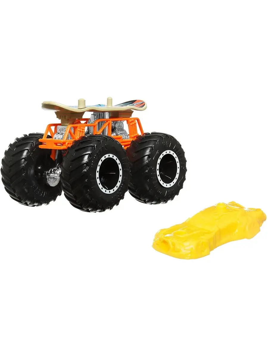 Монстр-трак Hot Wheels Monster Trucks 1:64 HKM32 - фото 5