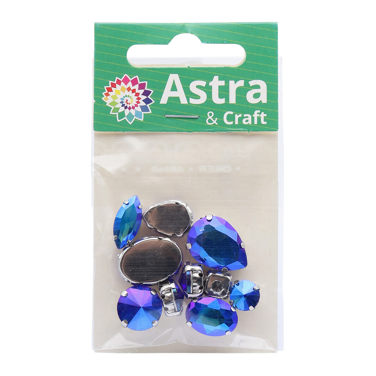 Набор для творчества Astra Craft аппликация Стразы для рукоделия 10 шт - фото 3