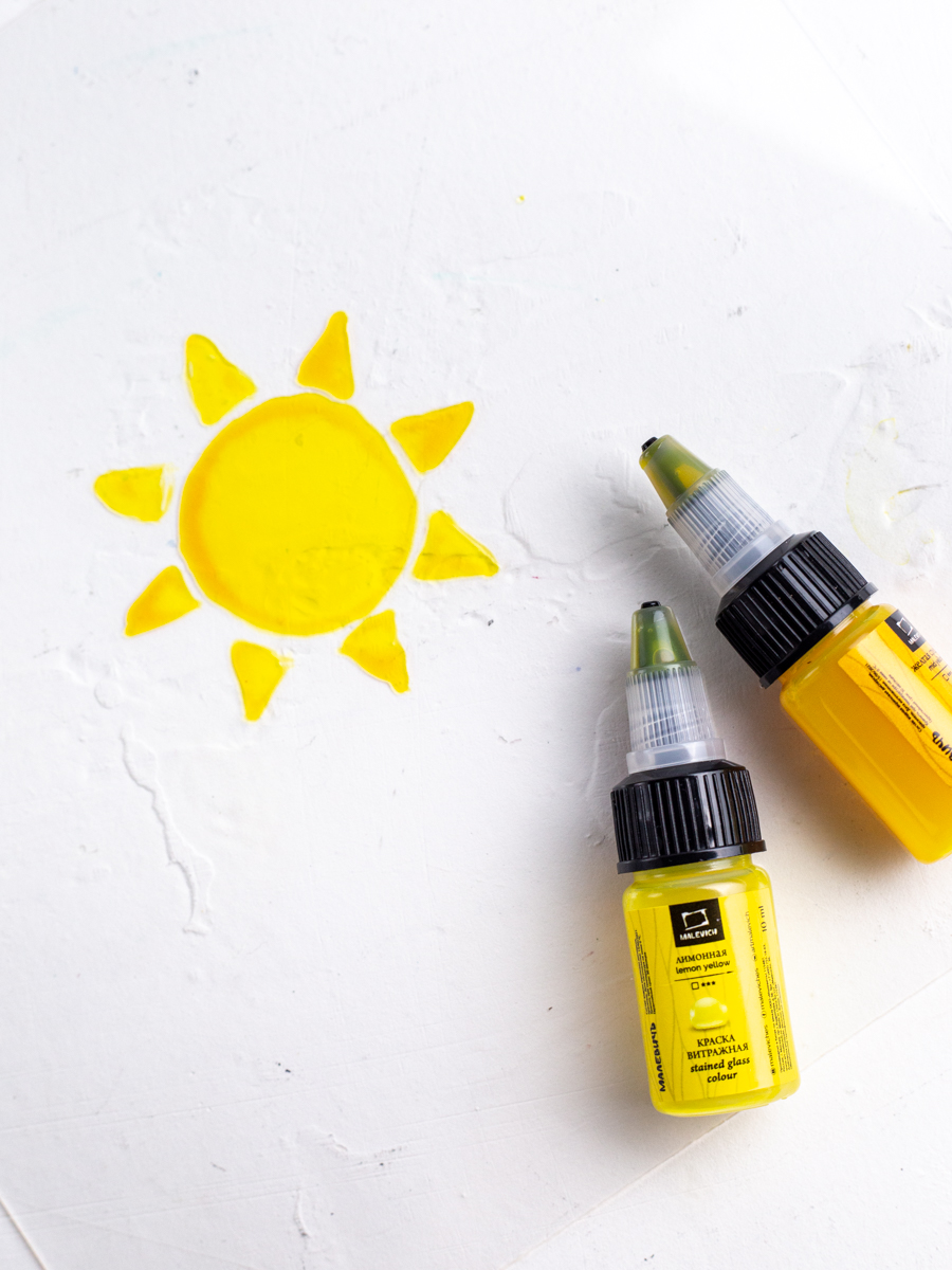 Краски витражные Малевичъ 12 цв. - фото 18