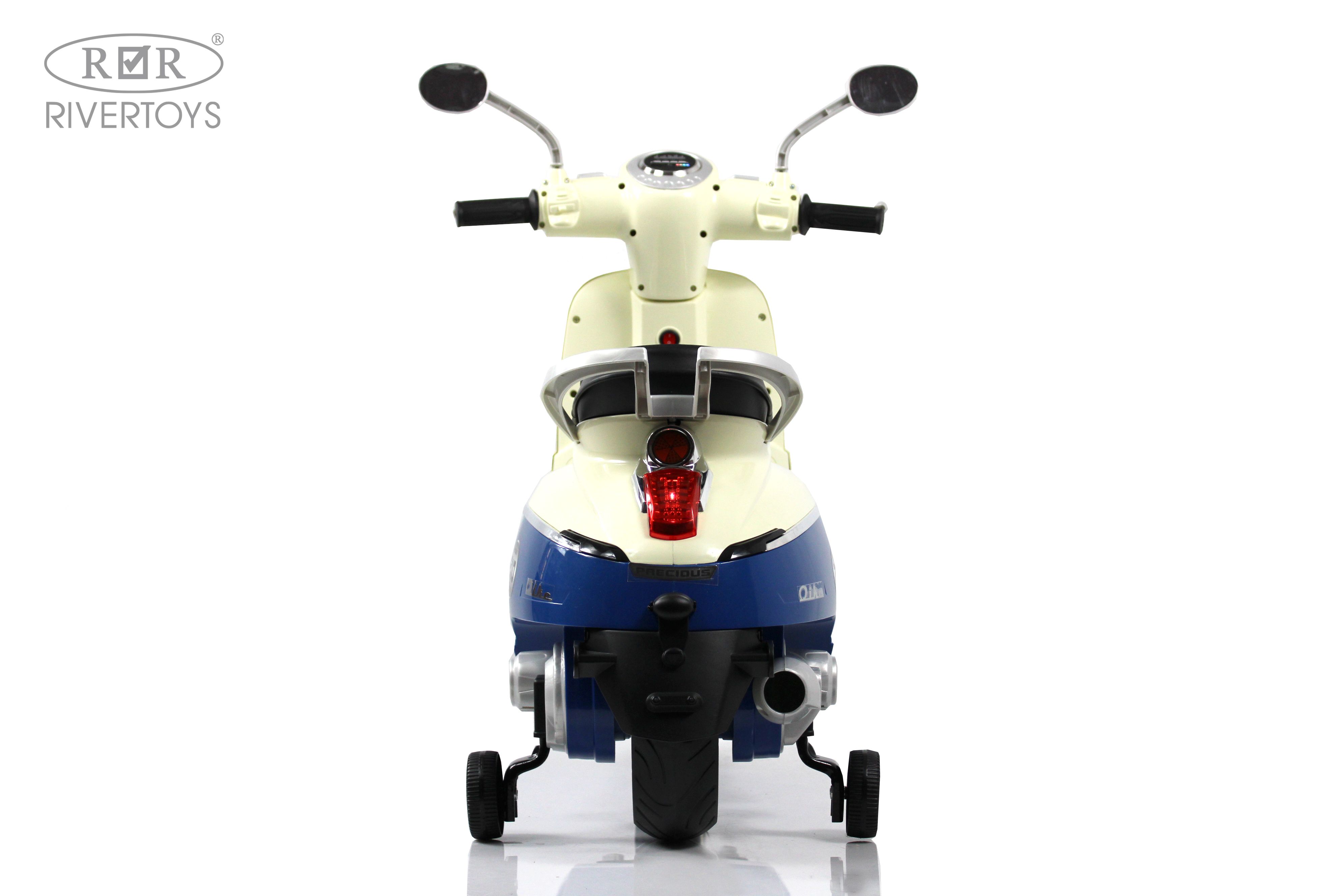 Электромобиль RIVERTOYS Z222ZZ-BLUE - фото 3