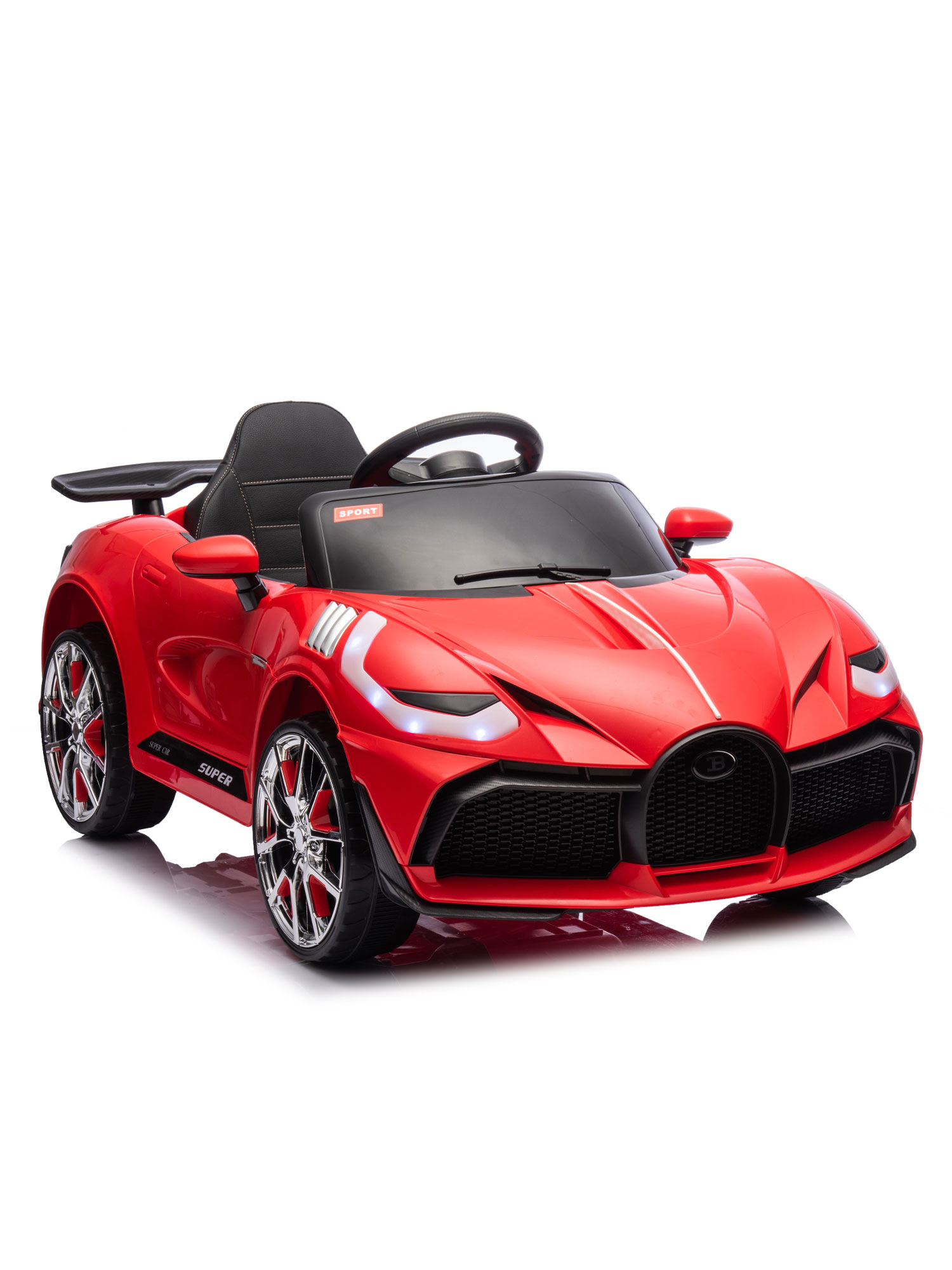 Электромобиль TOMMY Bugatti F-2 С пультом ДУ - фото 6