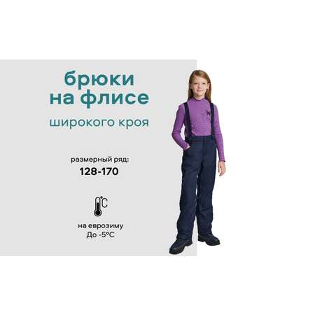Брюки утепленные Smena