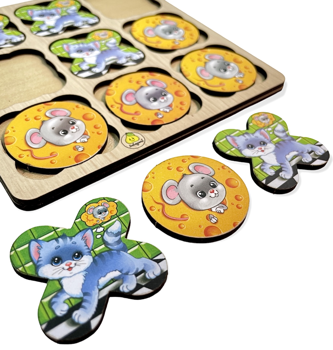 Игрушка ЯиГрушка сортер Кошки Мышки - фото 3
