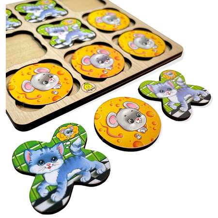 Игрушка ЯиГрушка сортер Кошки Мышки