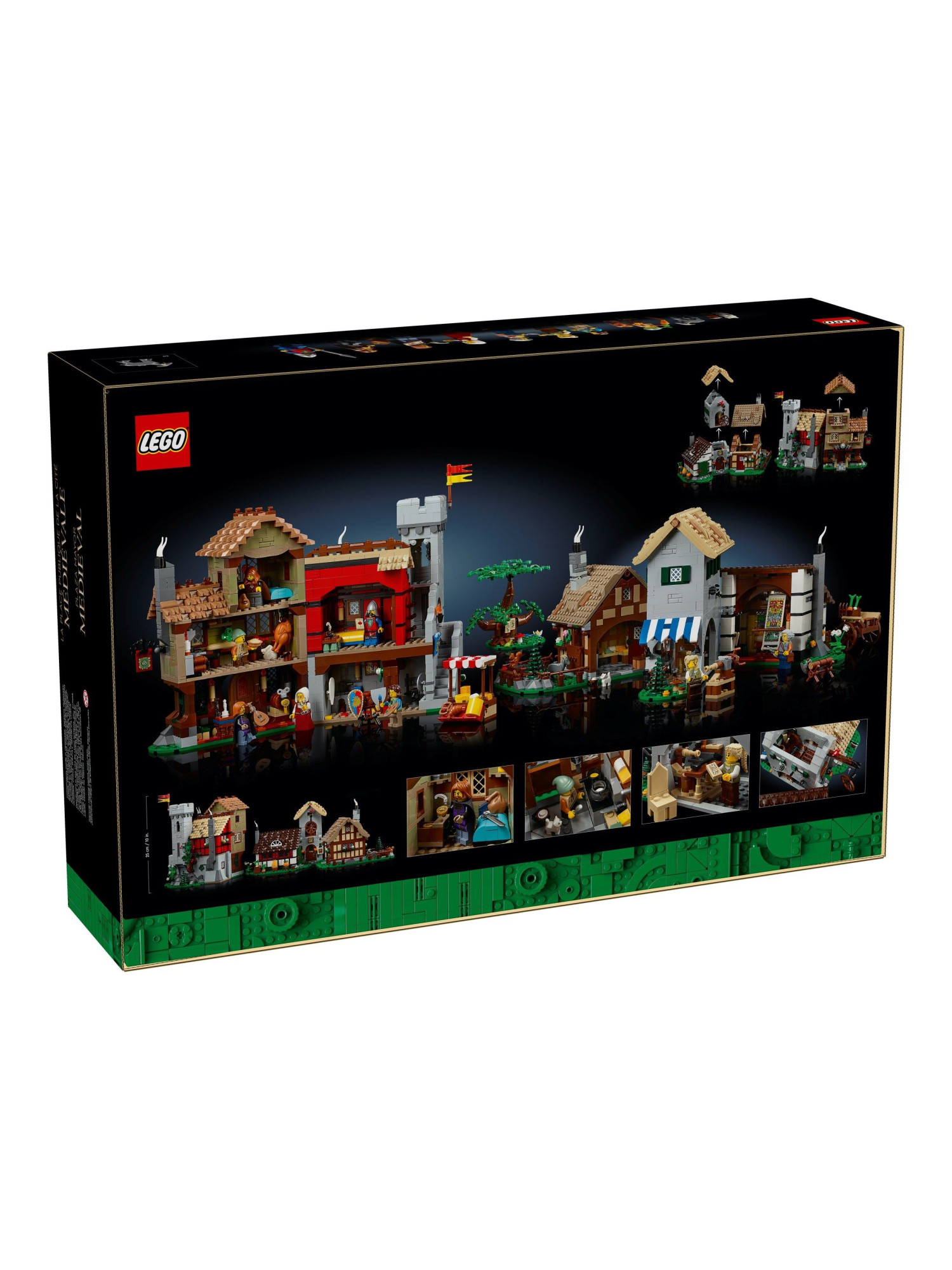 Конструктор LEGO Icons Средневековая площадь 3304 дет. - фото 2