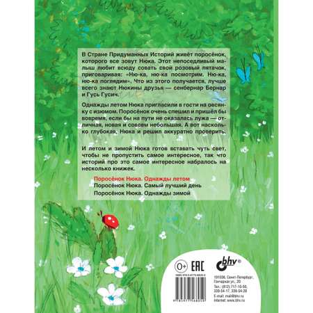 Книга BHV Поросёнок Нюка. Однажды летом