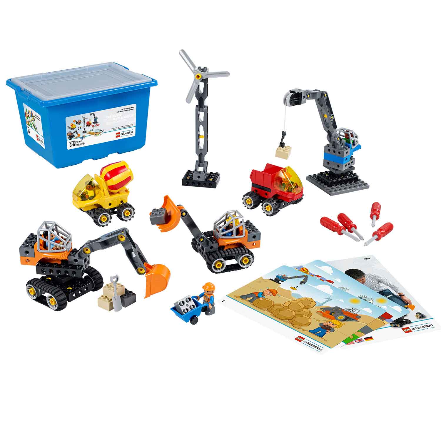 Конструктор LEGO Education Строительные машины 95 дет. - фото 1