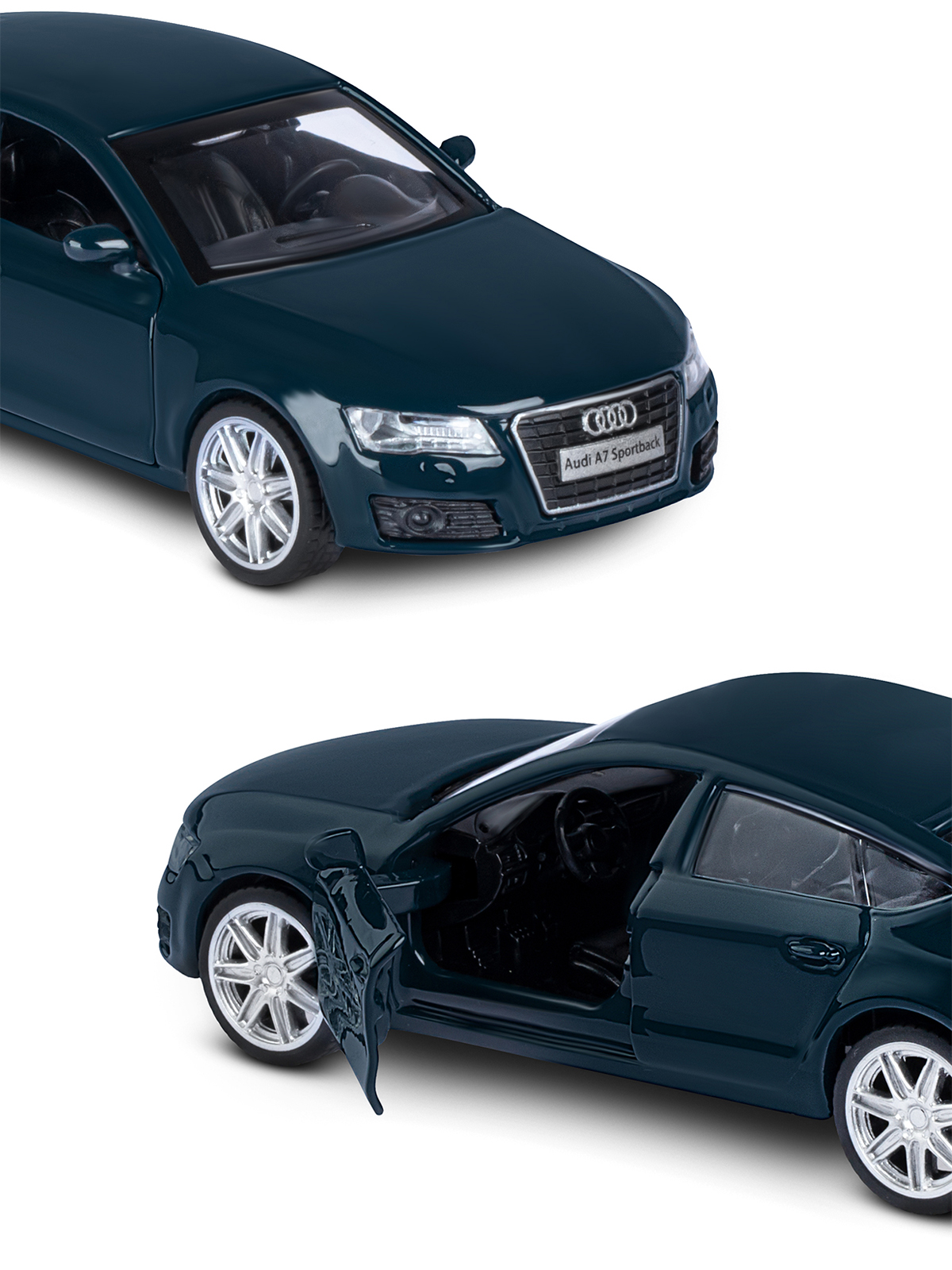 Автомобиль АВТОпанорама Audi A7 1:43 JB1251271 - фото 8