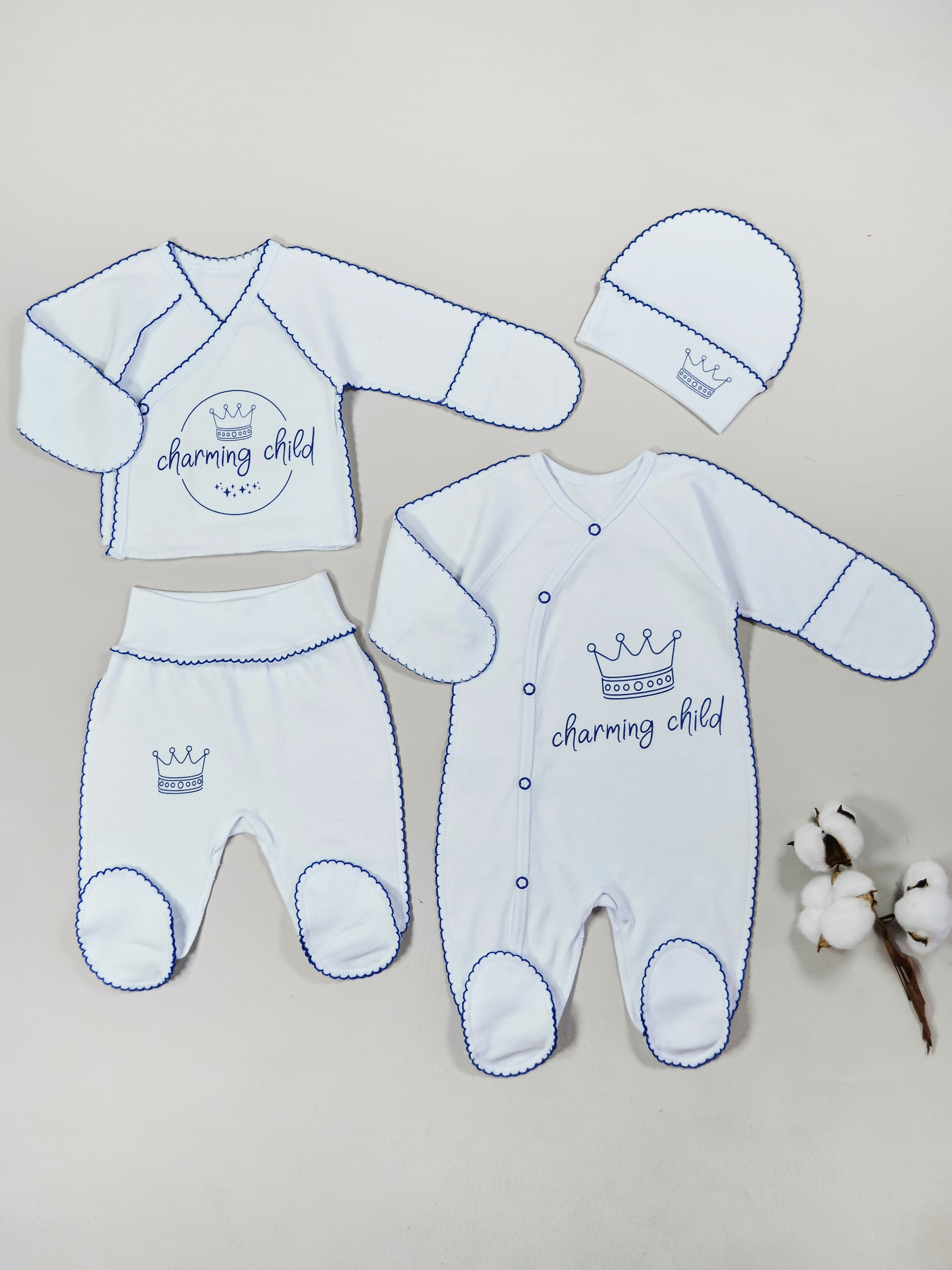 Комплект на выписку Шустрая пчелка 620002КШ/Васильковый - фото 1