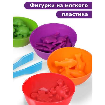 Настольная игра ON TIME Морские обитатели