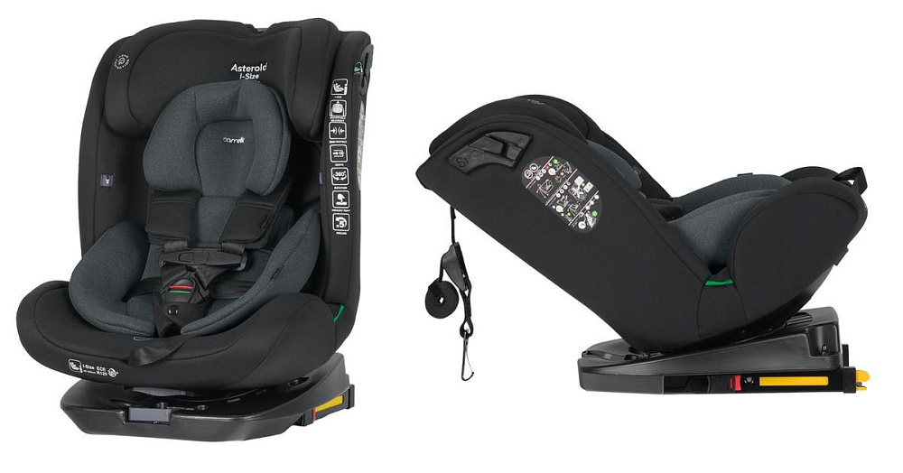 Автокресло Carrello Asteroid i-Size KD10 Isofix 0+/1/2/3 (0-36 кг) серый - фото 2