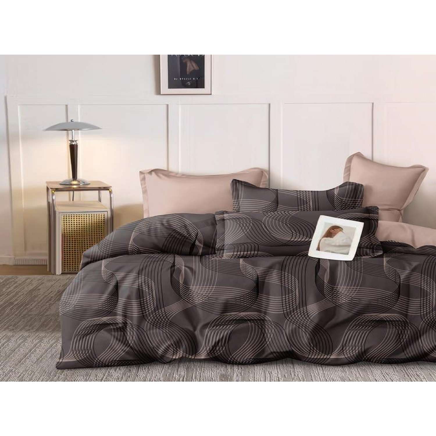 Комплект постельного белья Ярмарка снов евро в ассортименте - фото 6