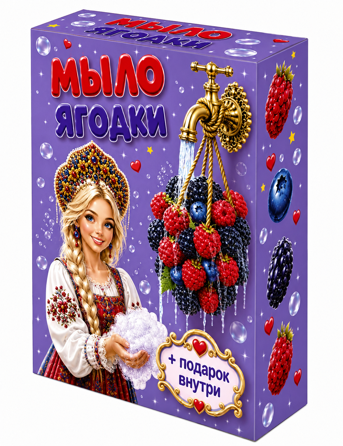 Набор Master IQ2 Ягодки мыло - фото 1