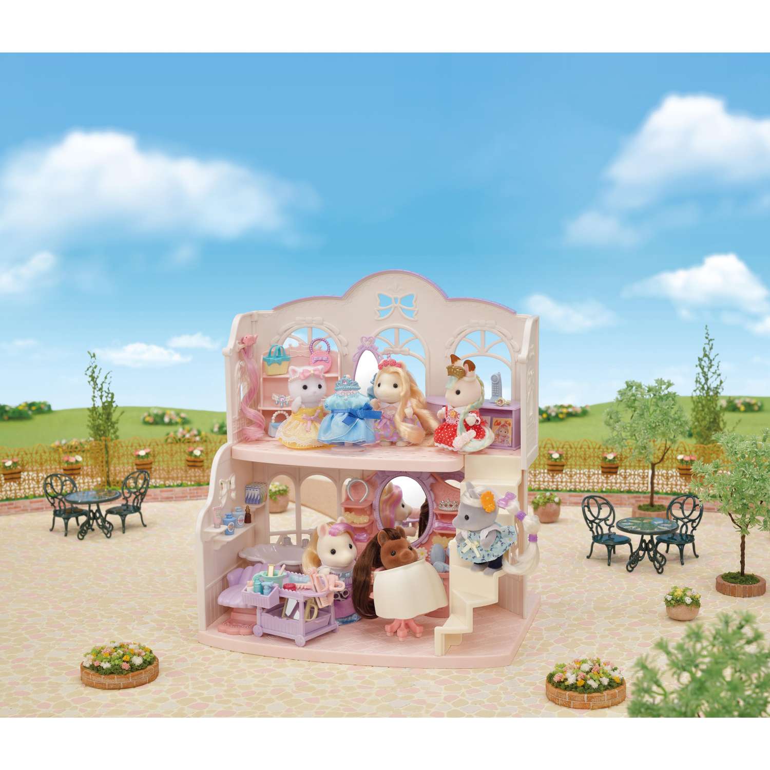 Игровой набор Sylvanian Families Салон красоты Пони - фото 2