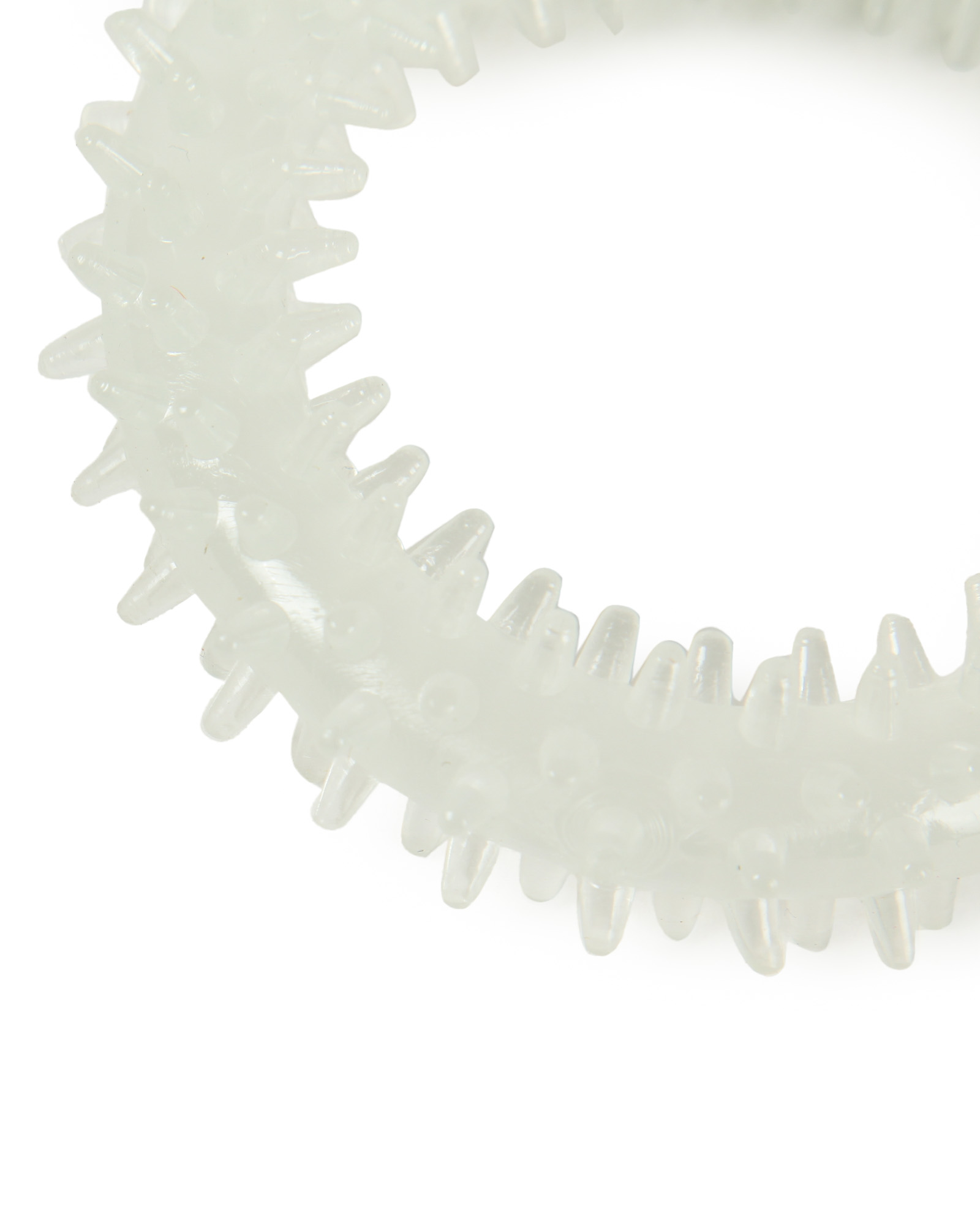 Игрушка для собак Barbaks Кольцо с зубчиками из ТПР 9 см - фото 2