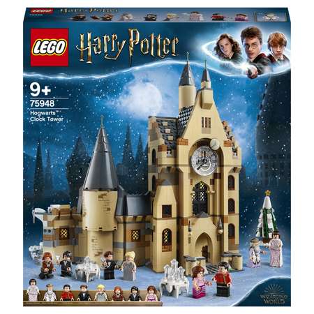 Конструктор LEGO Harry Potter Часовая башня Хогвартса блочный
