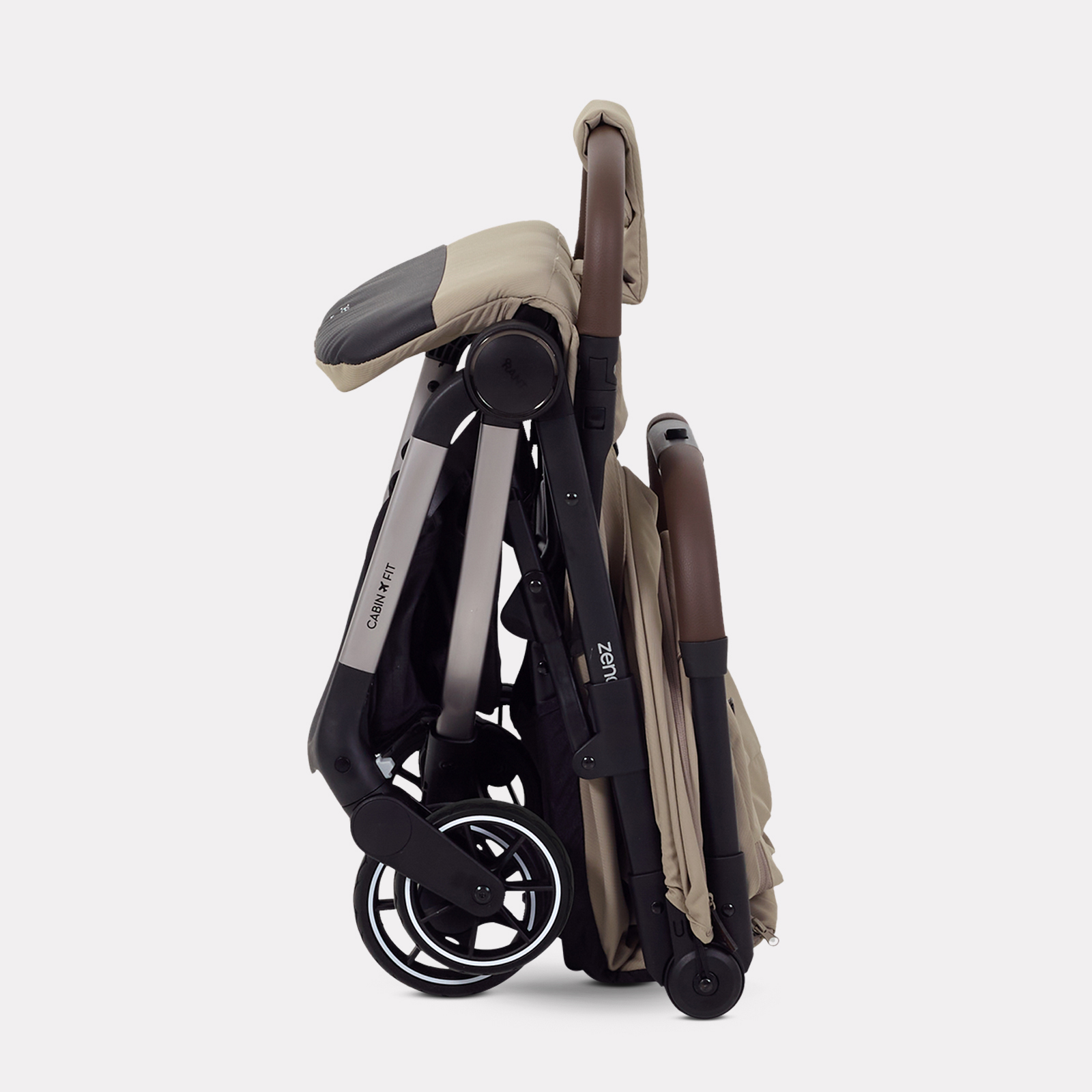 Коляска прогулочная Rant Zeno бежевый - фото 20