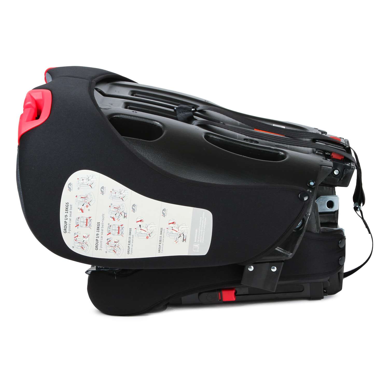 Автокресло Babyton Maverick Black Isofix 1/2/3 (9-36 кг) - фото 12