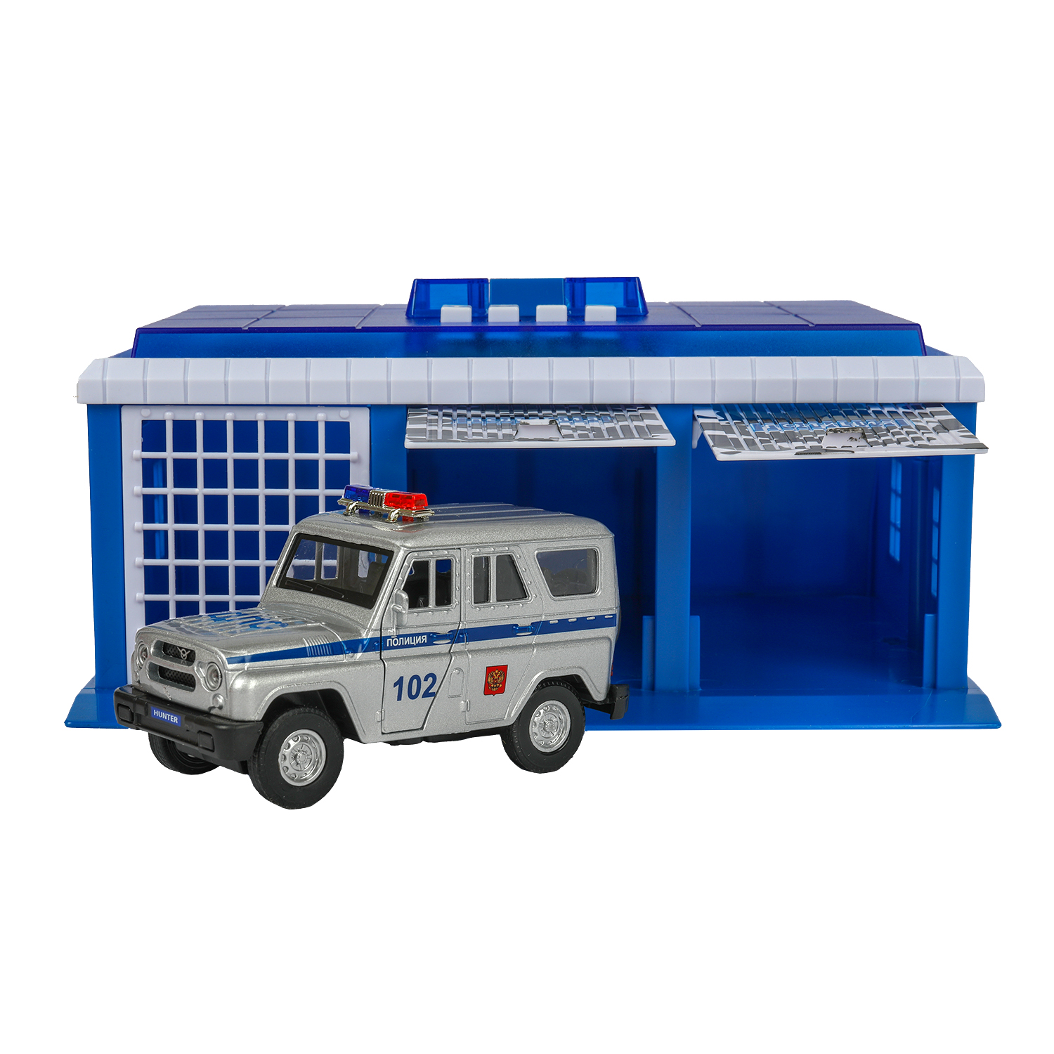 Полицейская машина Технопарк УАЗ 392255 - фото 5