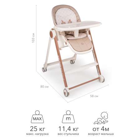 Стульчик для кормления Happy Baby классический