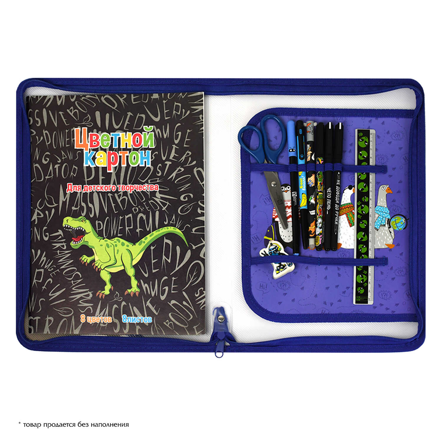 Папка для тетрадей Феникс + Пингвины и гуси А4 - фото 8