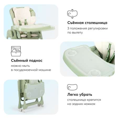 Стульчик для кормления Happy Baby William Pro классический