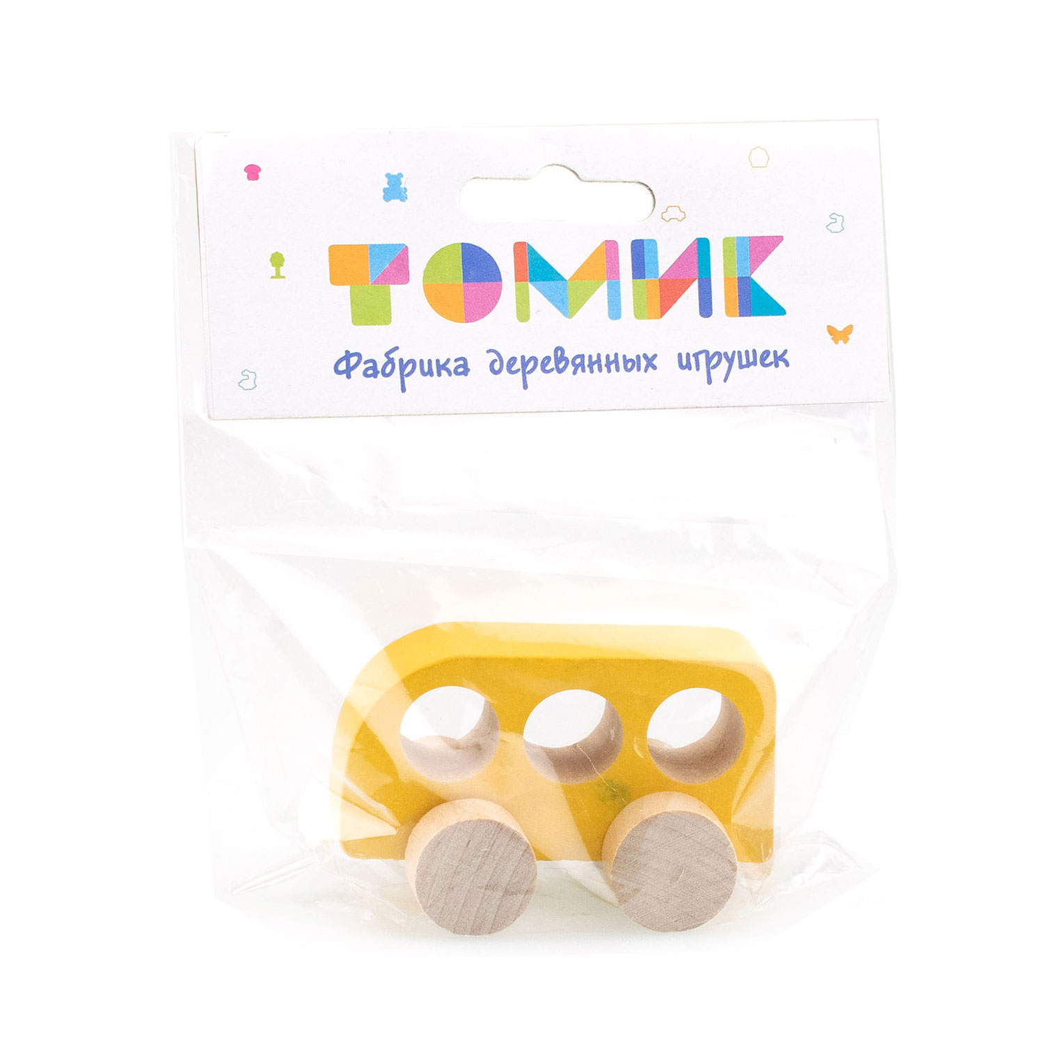 Игрушка Томик каталка Желтая - фото 7
