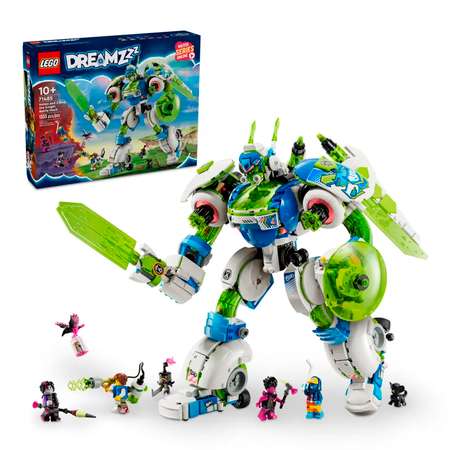 Конструктор LEGO DREAMZzz Матео и боевой робот-рыцарь блочный