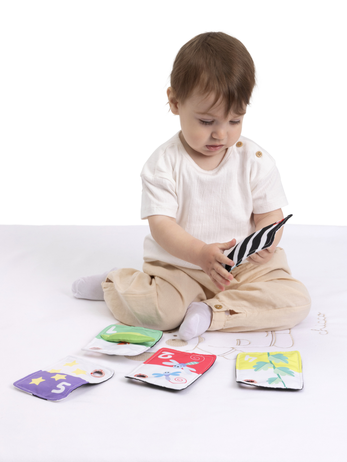 Игрушка Chicco подвеска Чёрно-белые игрушки - фото 5