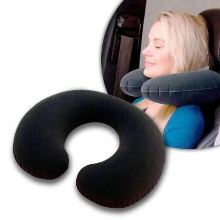 Подушка надувная INTEX для шеи 36х30х10см 68675