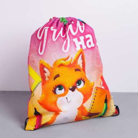 Мешок для обуви ArtFox Учусь на 5